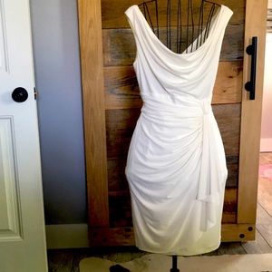 WHBM drape dress